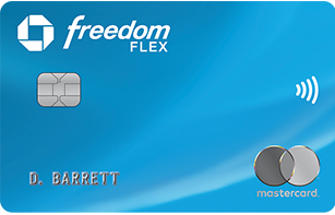 Chase Freedom Flex credit card image