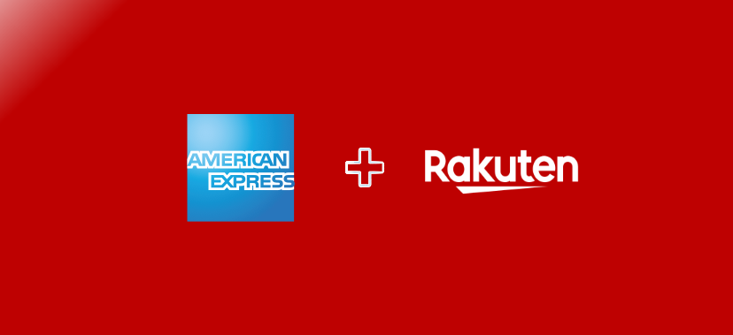 amex plus rakuten banner for linking accounts