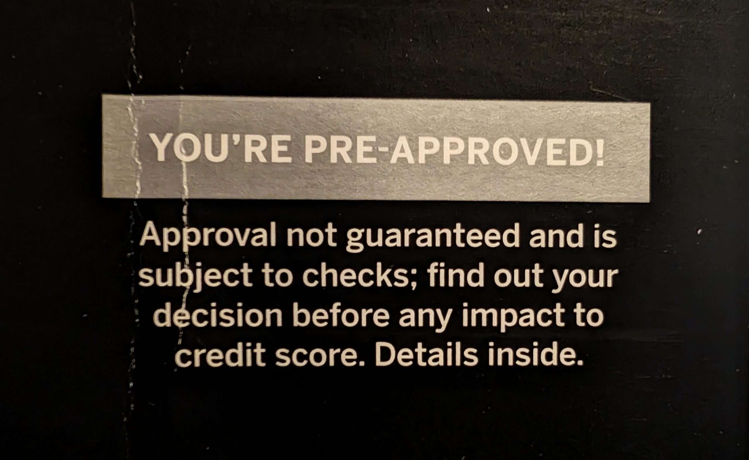 are credit card preapprovals real