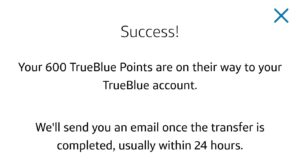 jetblue transfer success